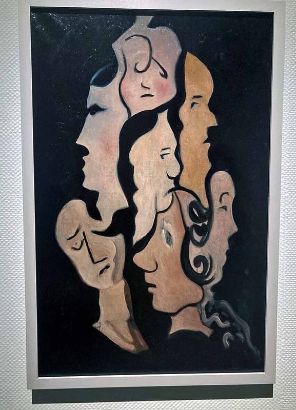 エレーヌ・デッチング「無題」1920年頃 ほなさんの日記 趣味人倶楽部（しゅみーとくらぶ）