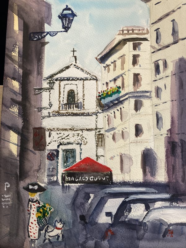 昼下がりのフィレンツェ 昼下がりのフィレンツェ （イタリア中部の旅「フィレンツェを