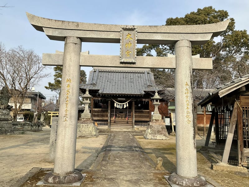 柳川の神社巡り ②矢留大神宮 ちりめんうさぎさんの日記 趣味人倶楽部（しゅみーとくらぶ）